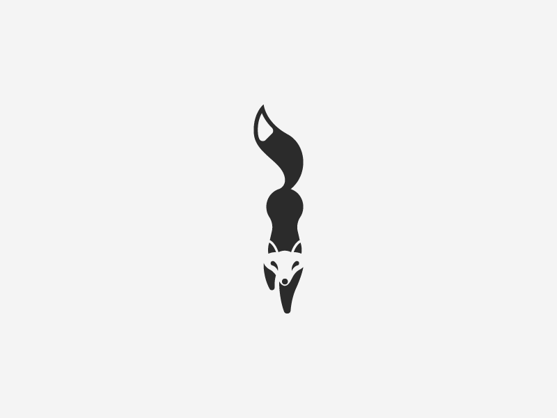 Fox Mark minimal symbol identity negative space mark logo fox animal.png
