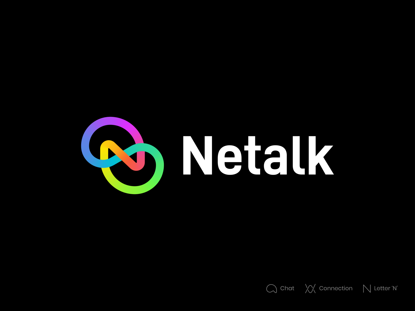 Netalk Branding gradient branding brand illustrator identity mark symb.png
