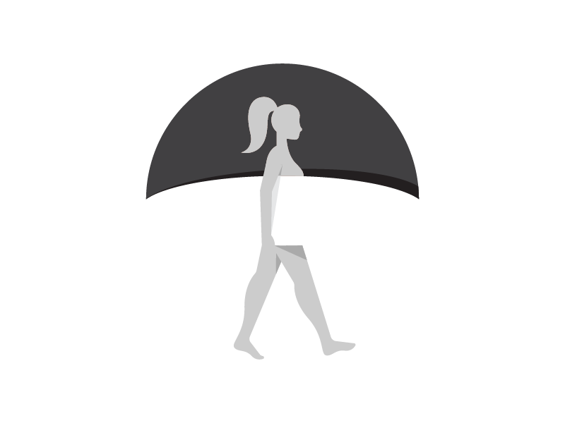 Surfing Lady_BW branding identity symbol negative space logo mark logo.png