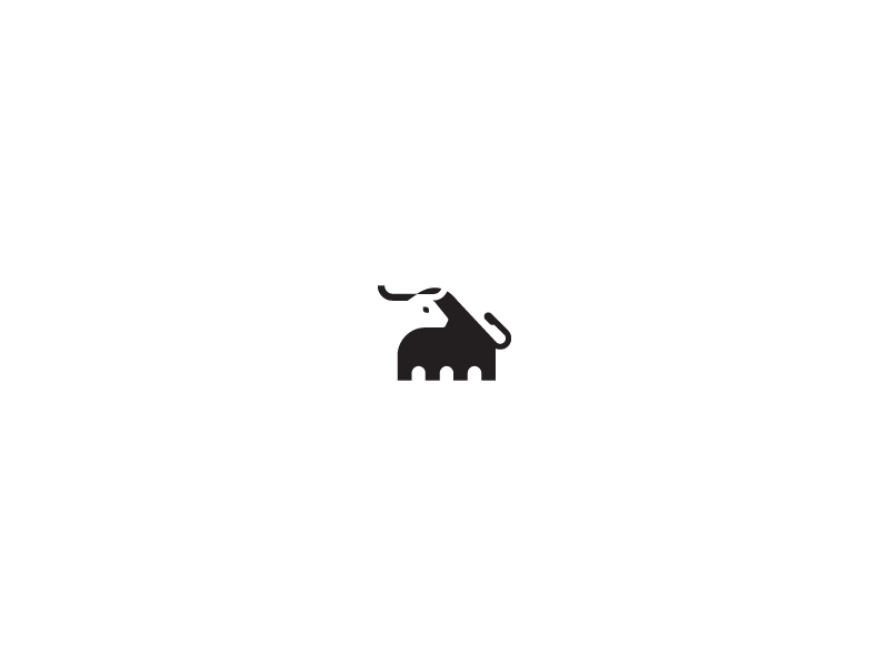 Tiny Buffalo! illustration icon symbol mark minimal negative space log.png