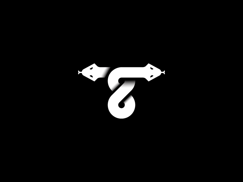 Twin Vipers snake snake logo viper logo animal animal logo logo retro.png