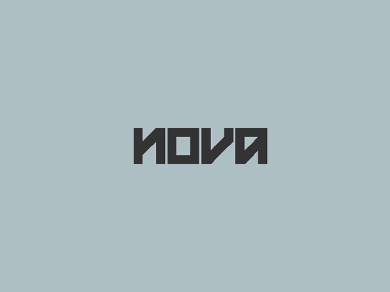 nova Logotype typography fashion behance type marks logos identity ins.jpg