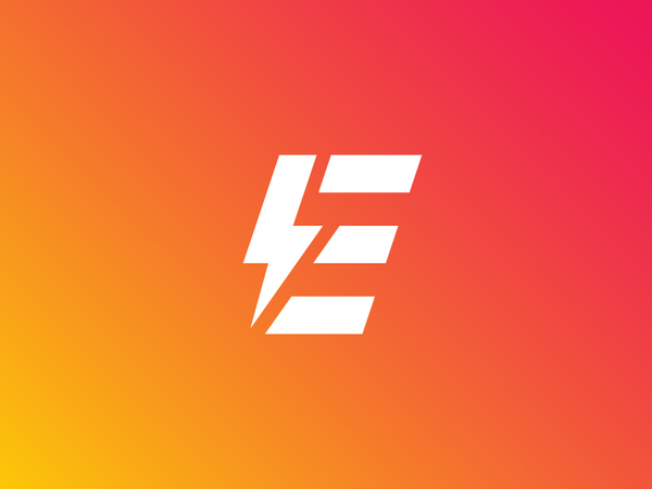 E for Energy 2nd option energy gym levin lightning thunderbolt streak.webp