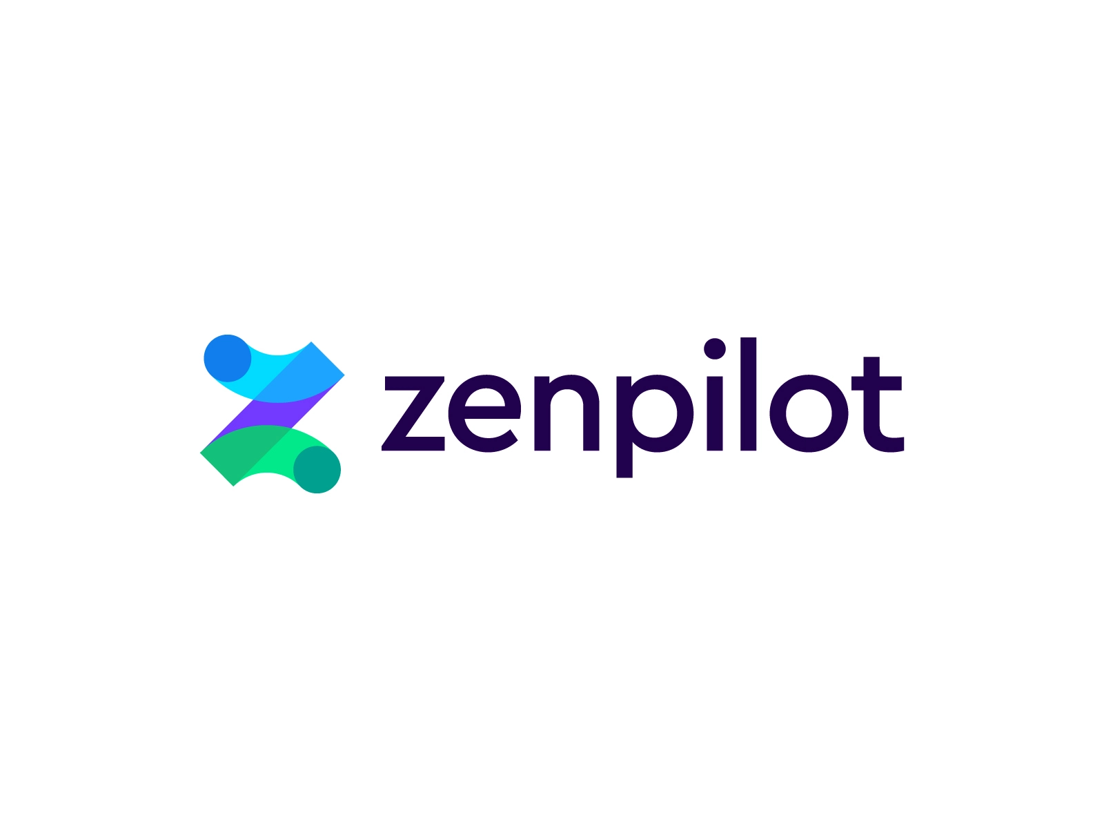 zenpilot logo design z monogram lettering zen branding logo.webp