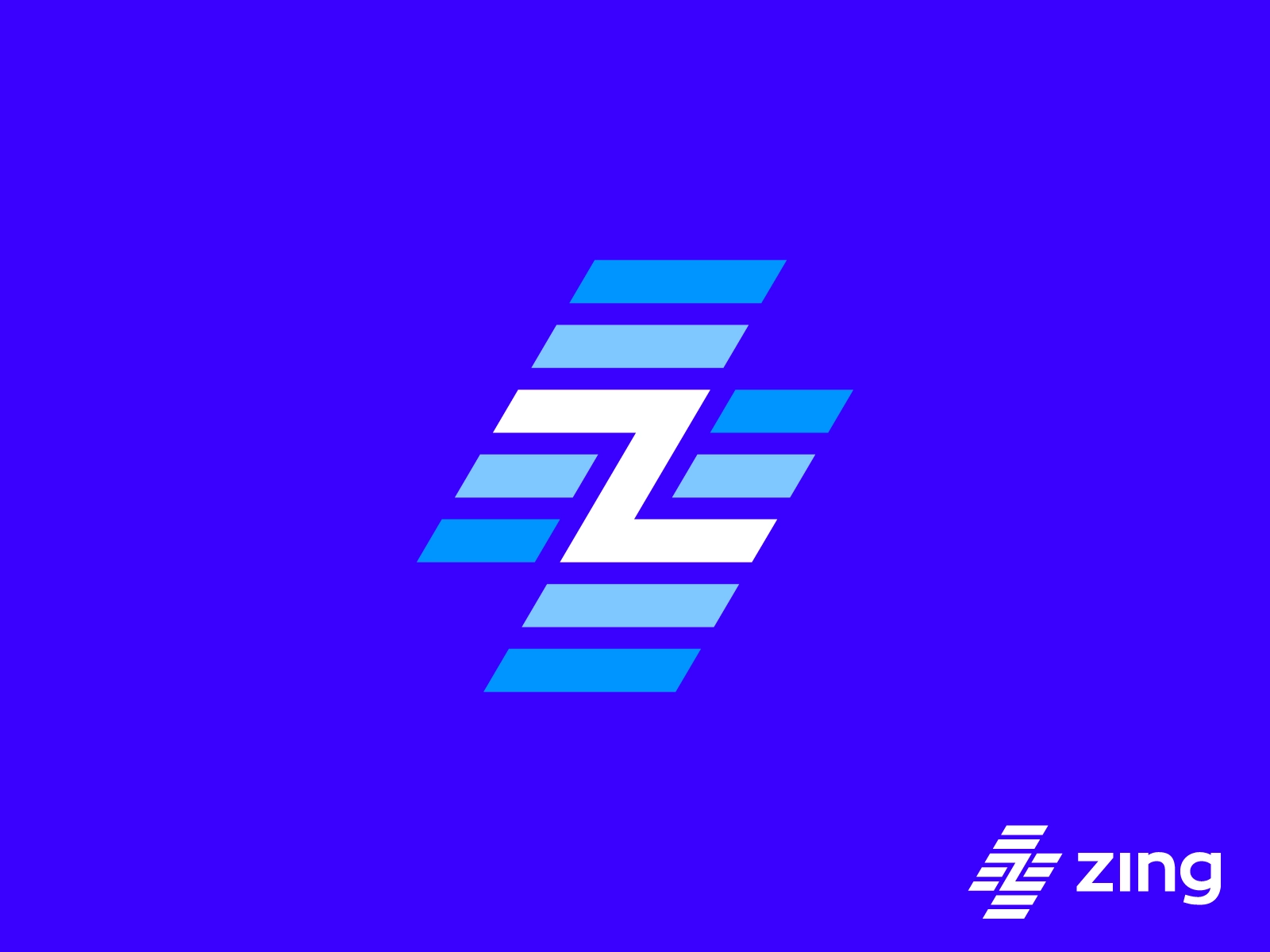 Zing logo unused z bolt fast speed branding logo.webp