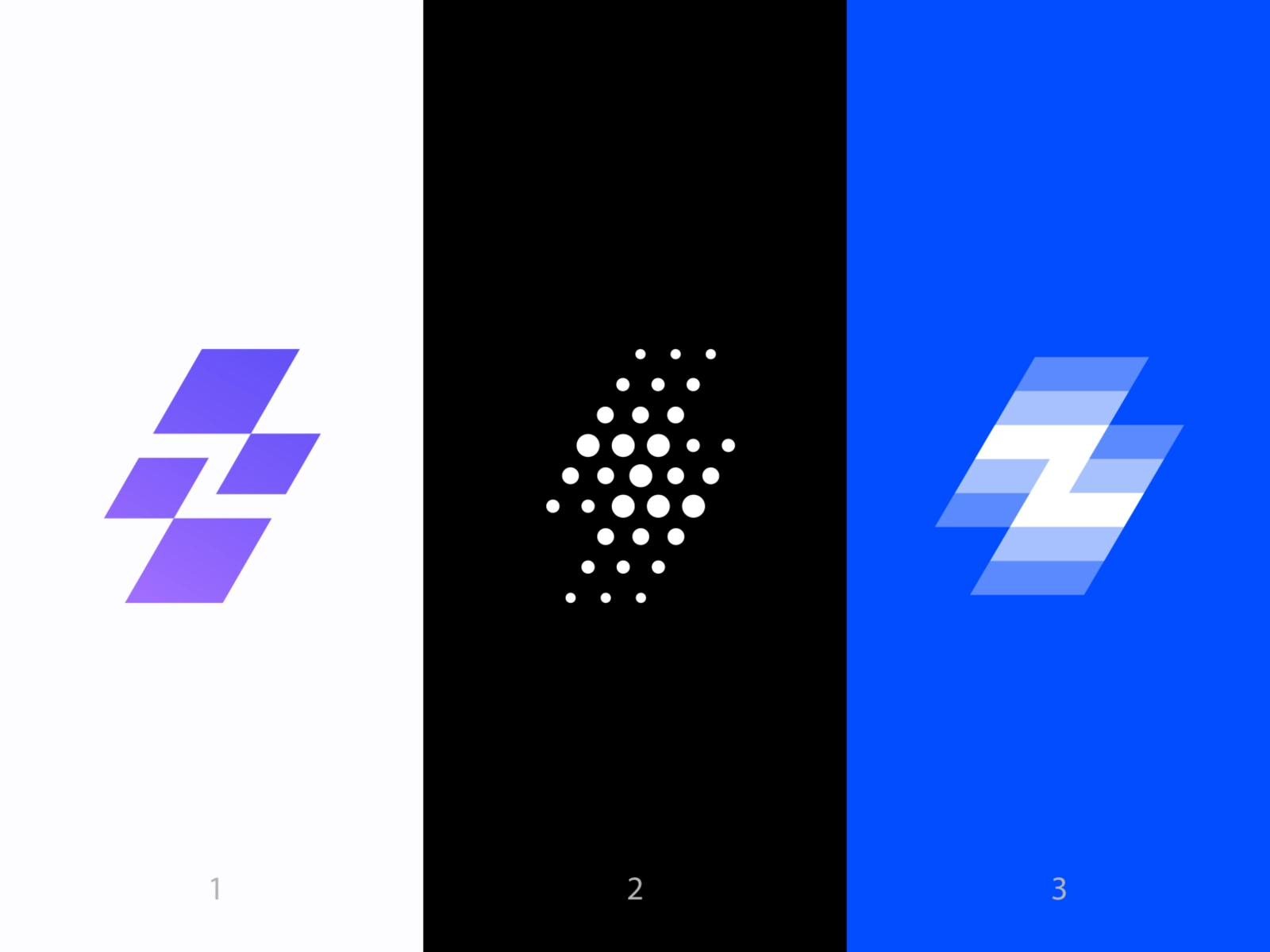 ZING logo versions  for sale  mark lettering geometric flash brand bra.webp
