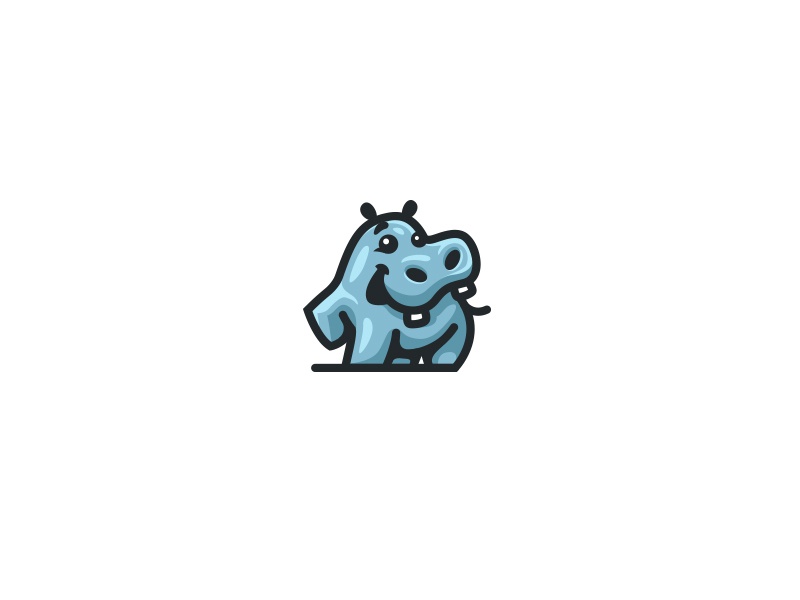Happy Hippo creatank bodea daniel kreatank animal brand identity logo.jpg