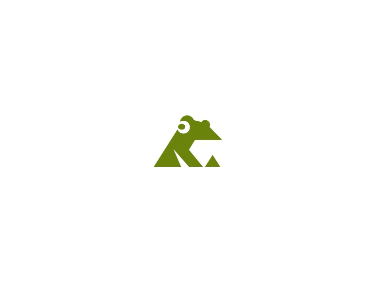 Just a frog kreatank abstract geometric creative negative space logo t.jpg