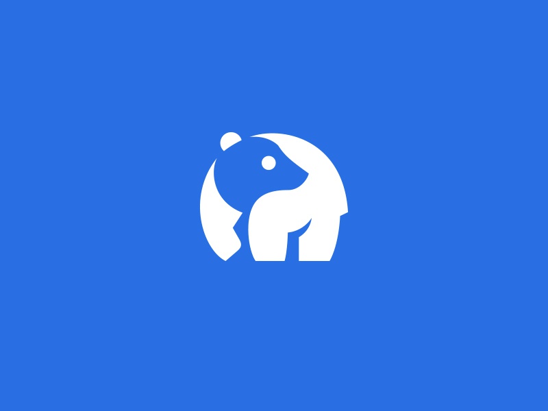Polar Bear kreatank creative teddy blue cute negative space illustrati.jpg