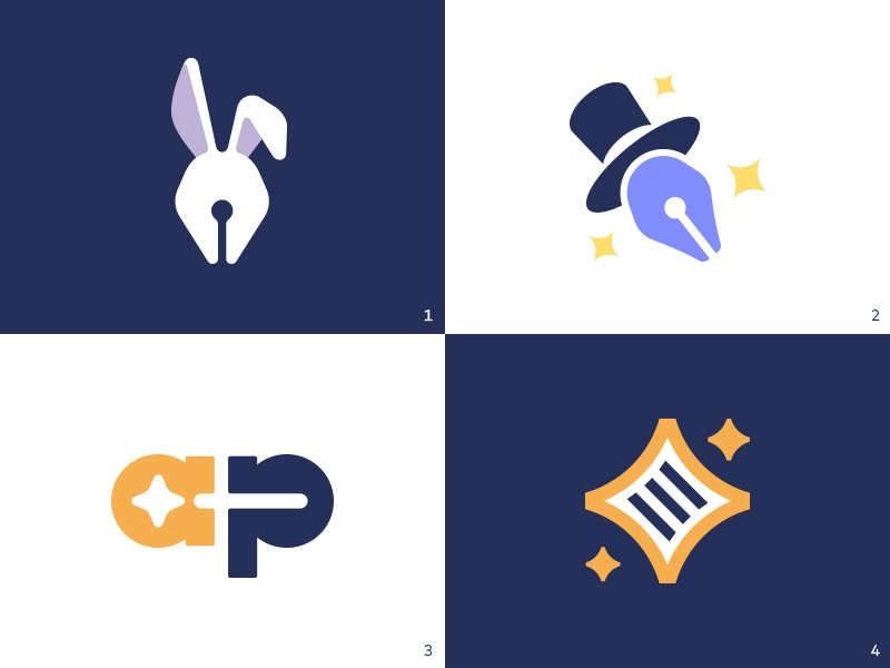 Proposals for Abrapalabra brand identity branding kreatank stars symbo.webp