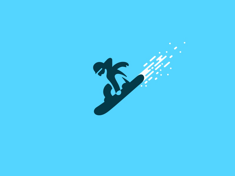 Snowboarder creative negative space skiing kreatank snowboarding winte.jpg