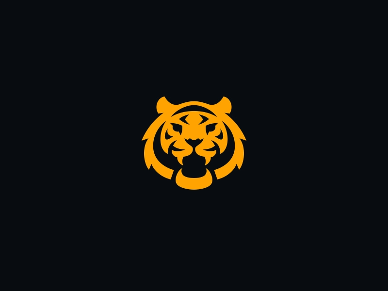 Tiger Head kreatank gym sports design leopard jaguar lion wild cat log.webp