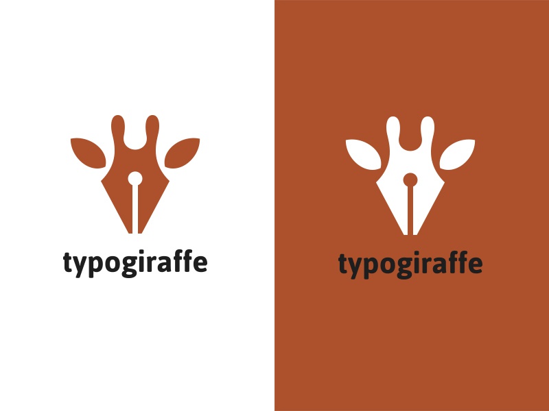 Typogiraffe kreatank writing ink pen creative logo giraffe typo typogr.jpg