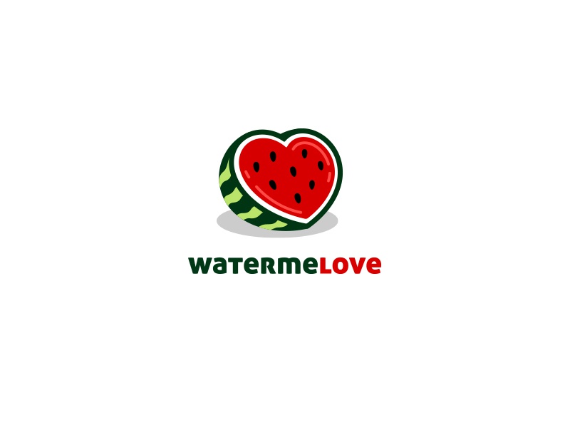 Watermelove kreatank illustration creative logo fruit love watermelon.jpg