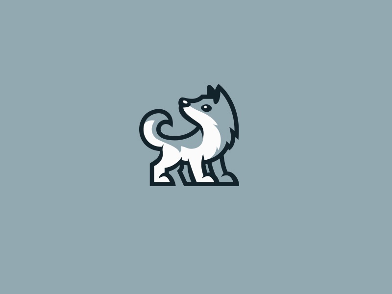 Wolfy kreatank sweet playful character mascot logo dog wolf cute.jpg