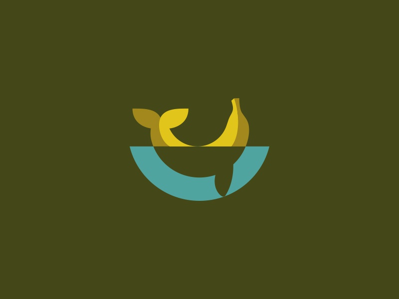 Whale or Banana kreatank flat creative negative space logo shipping fr.jpg