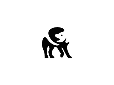 Dog stoic sava animal inspiration negative-space dog symbol mark logo.jpg