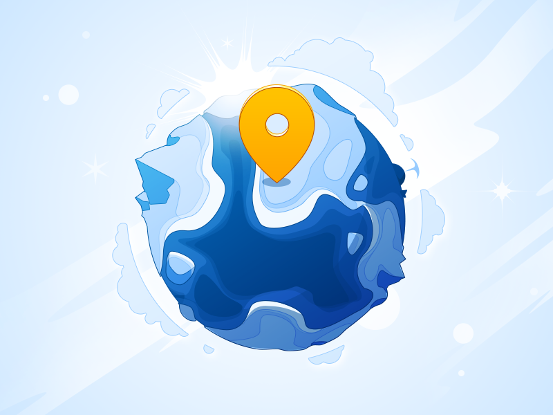 Icon Earth illustration blue earth icon.png