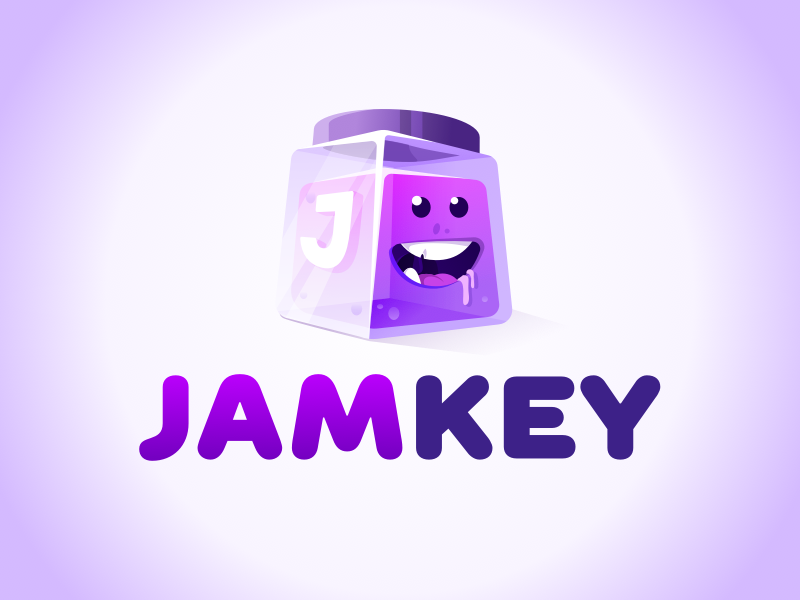 JamKey Logo laughter vector branding smirk key jar muzzle character ja.png