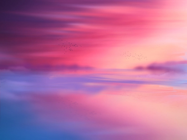 Horizon reflection sunset sky.webp