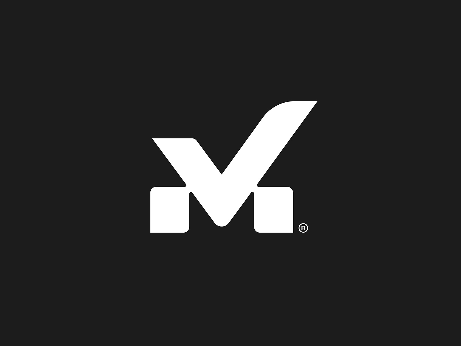 Machiavelli Logo logodesign monogram design branding simple m geometri.jpg