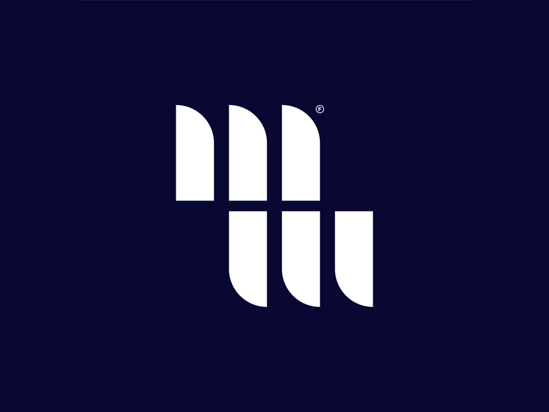 Markstay-Warren Logo Concept w m illustration graphic design monogram.png