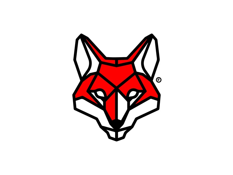 Unused Fox logo monoline logoforsale geometric logodesign fox branding.jpg