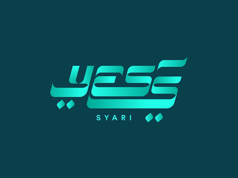 Yess Syari Logo Option graphic design calligraphy typography logotype.png