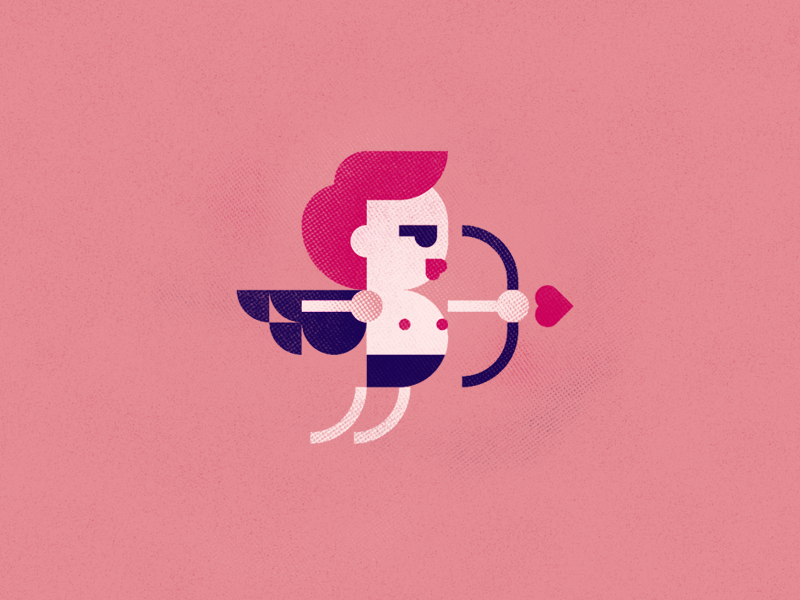 Cupid illustration heart arrow love.png
