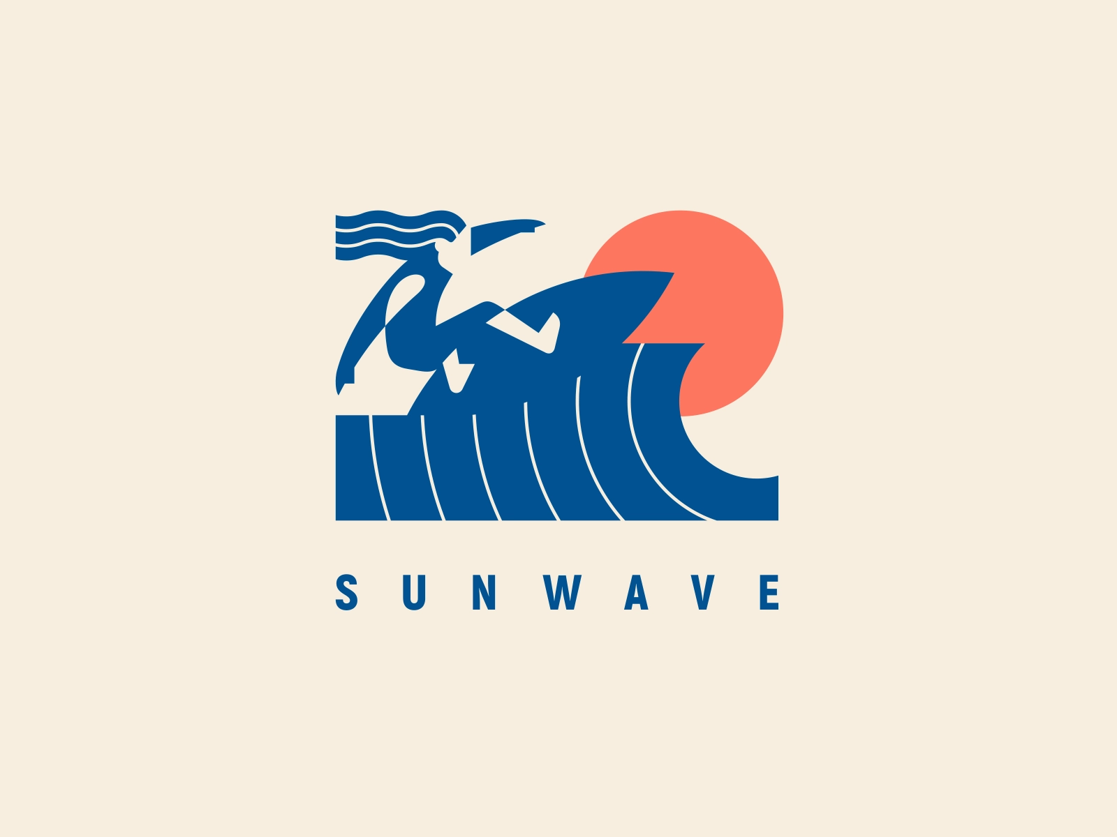 Sunwave surfer man rider badgedesign badge geometric summer wave sun l.webp