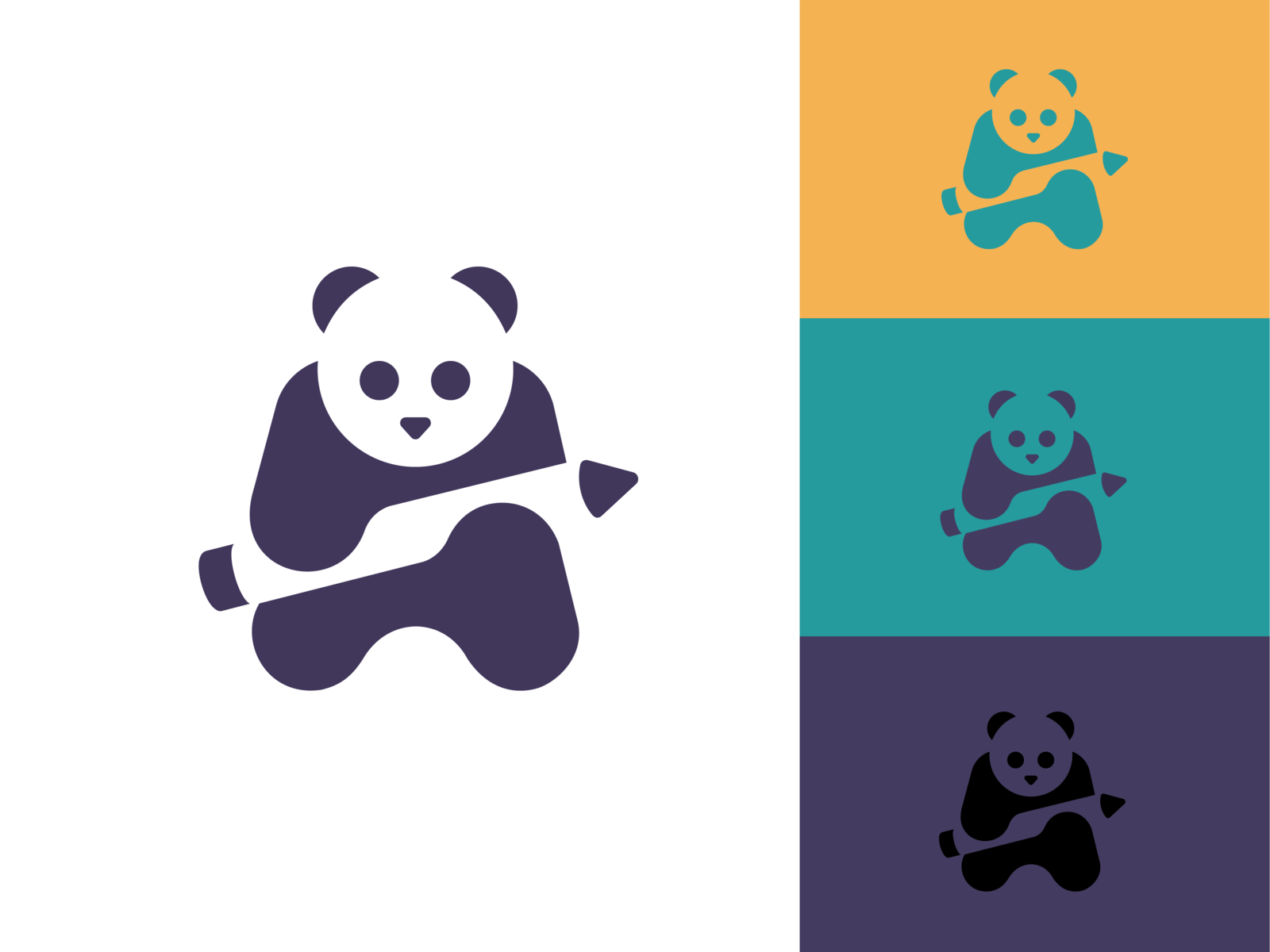 Designer Panda pencil geometric negative space personal brand panda an.png