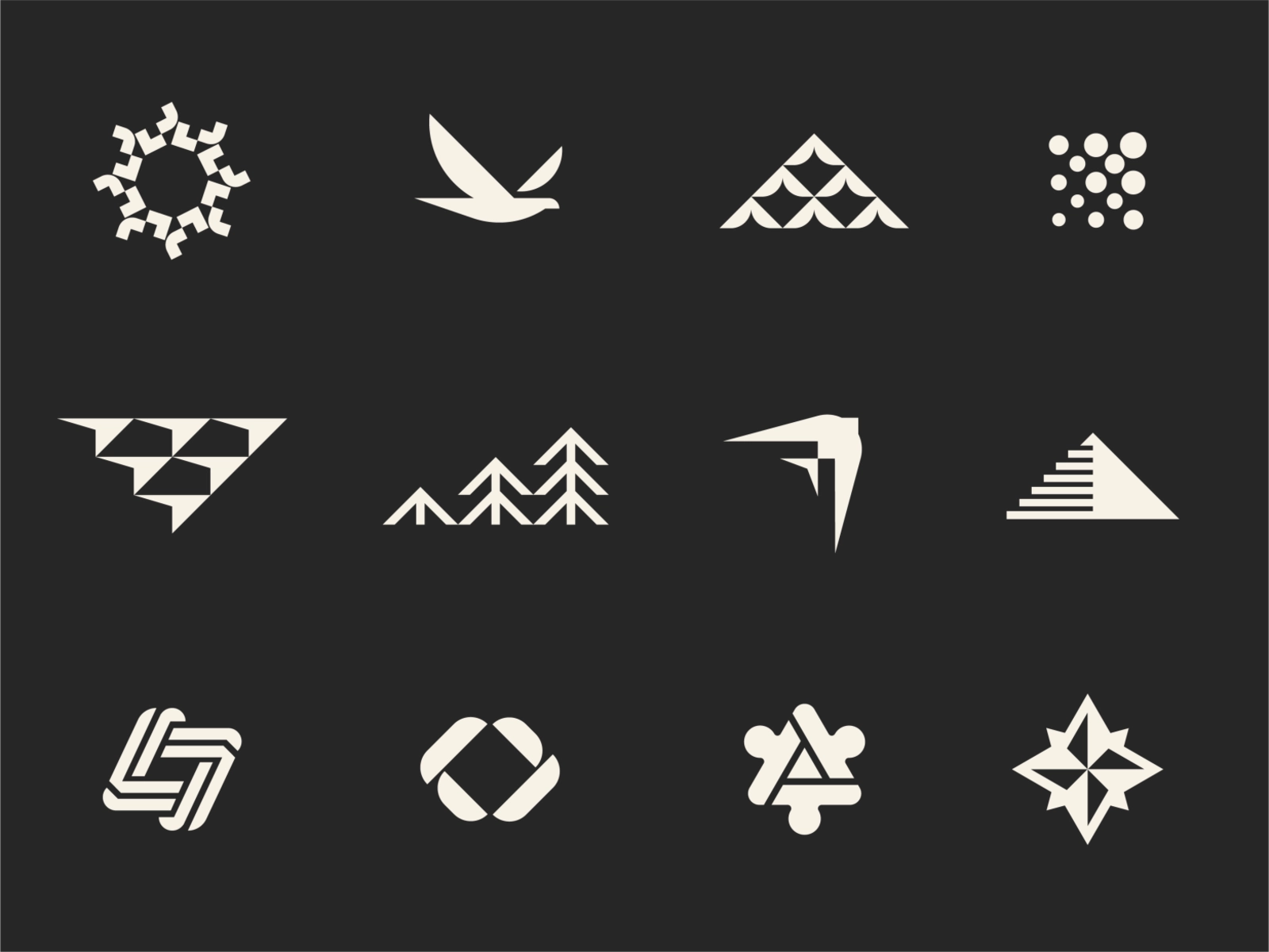 Leadership Journey - Logo Exploration mountain swallow bird icon sun f.webp
