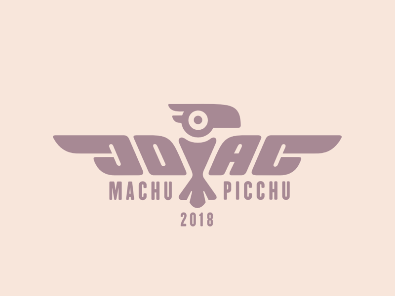 Machu Picchu Travel Logo south america machu picchu bird warrior eagle.png