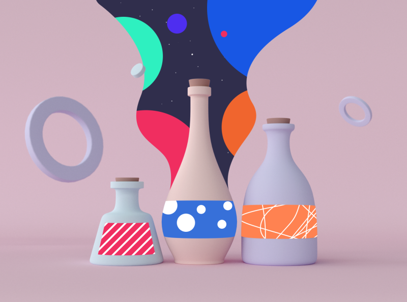 Pots motiongraphics styleframe motion octane cinema 4d 3d.png