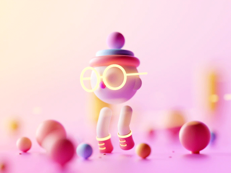 Shine character animation characterdesign runcycle walkcycle character.gif