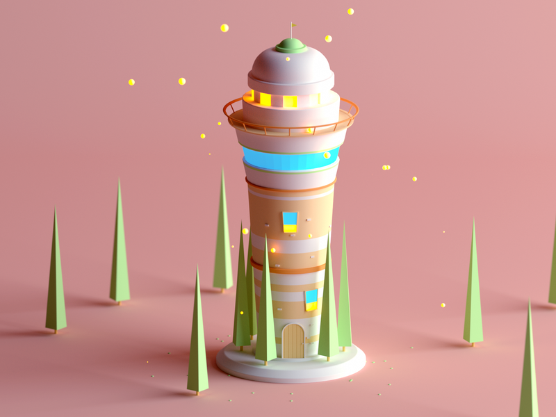 Vigilance Tower game design game building octane isometric room game l.png