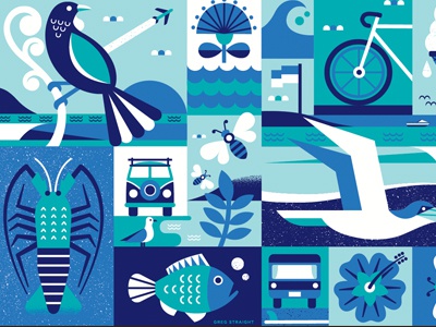 Countdown Chiller bag illustration illustration vector nature fishing.jpg