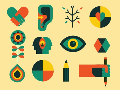 Family Elements vector flat illustrations icons.jpg