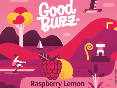 Good Buzz label rebrand label design label packaging vector artwork ve.png