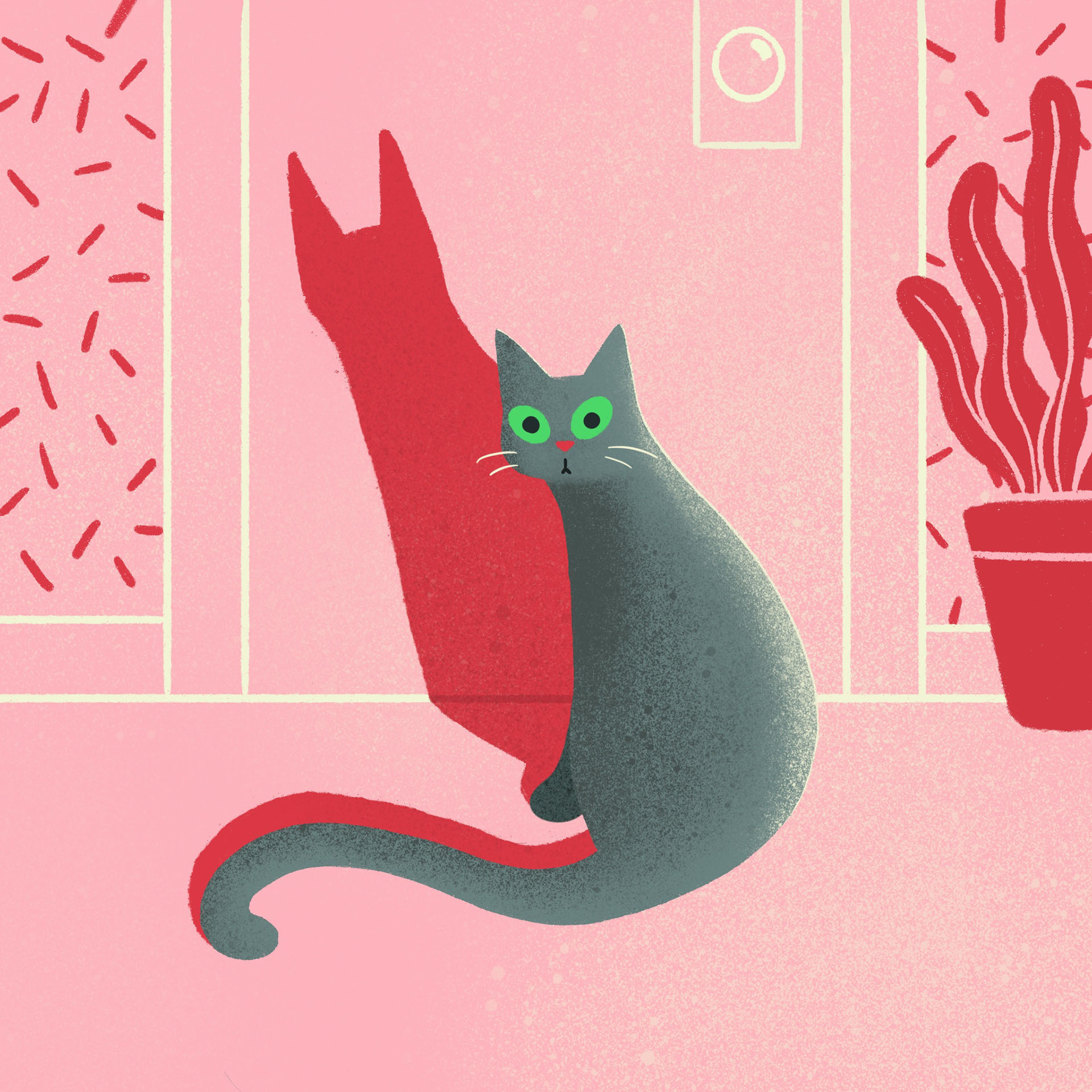 Hooman Why You No Open Door Made in Procreate.jpg