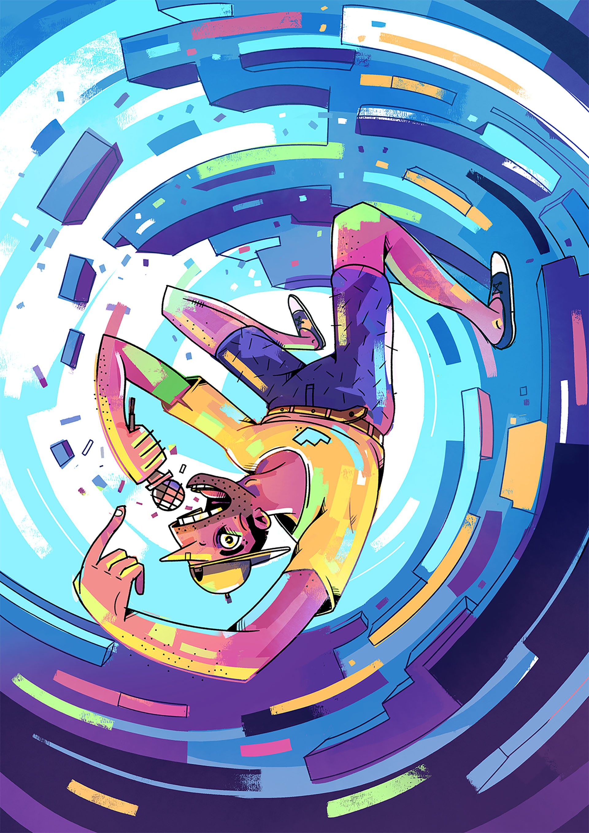 2d Illustration Character design ILLUSTRATION  Landscape music (4).jpg