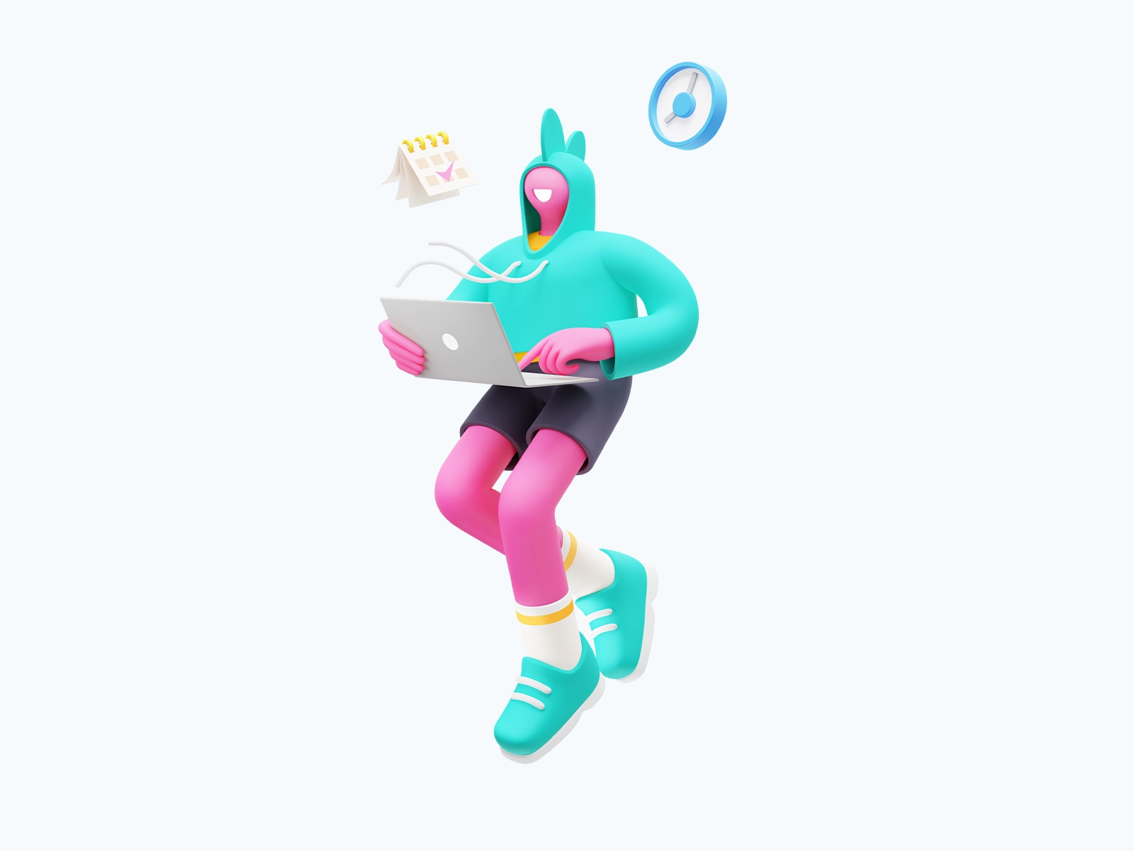Conceptzilla Sticking To Deadlines freelance 3d illustration 3d art 3d.webp