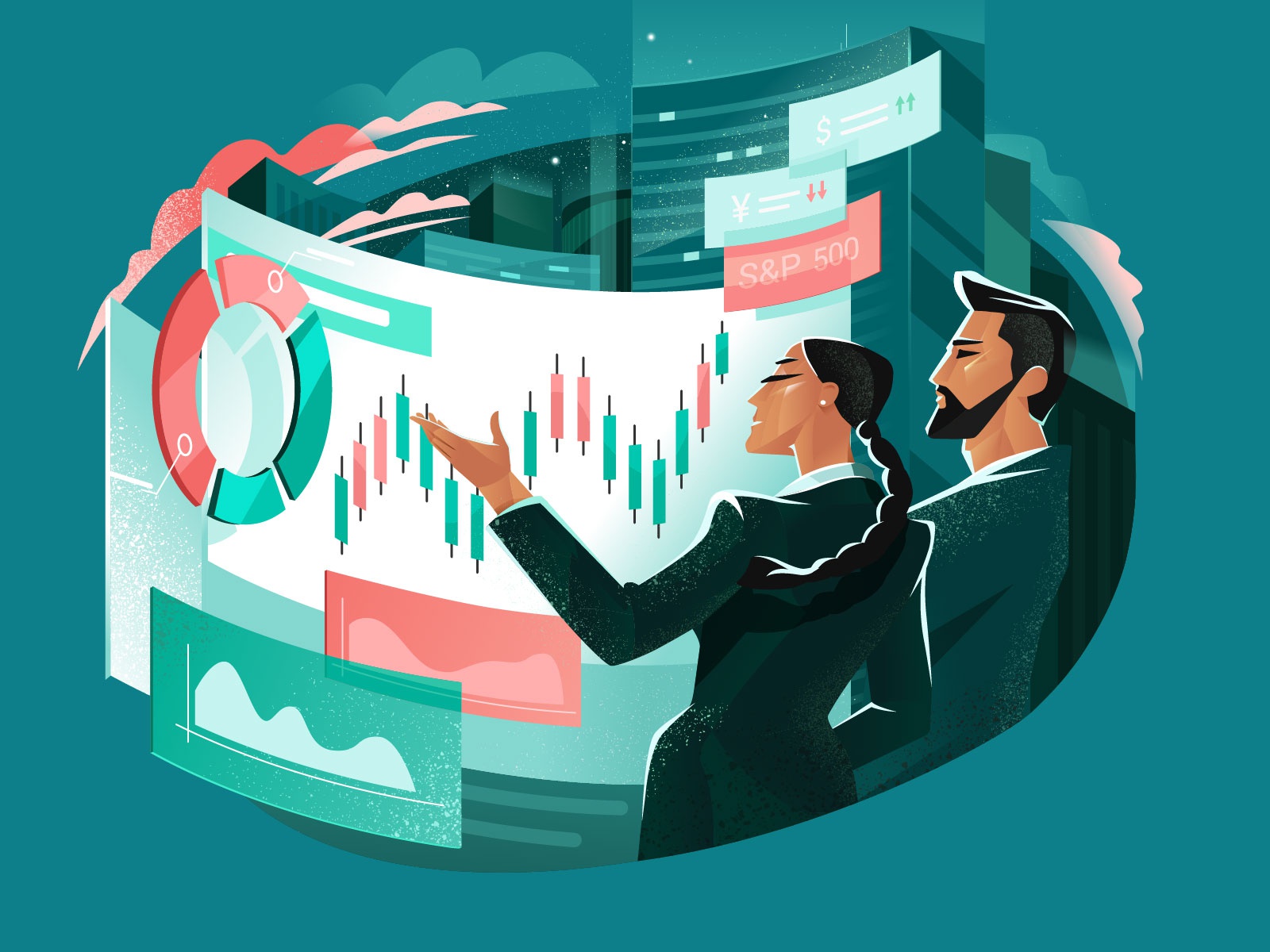 Financial Operations Company Analysis finance illustrator character ve.jpg