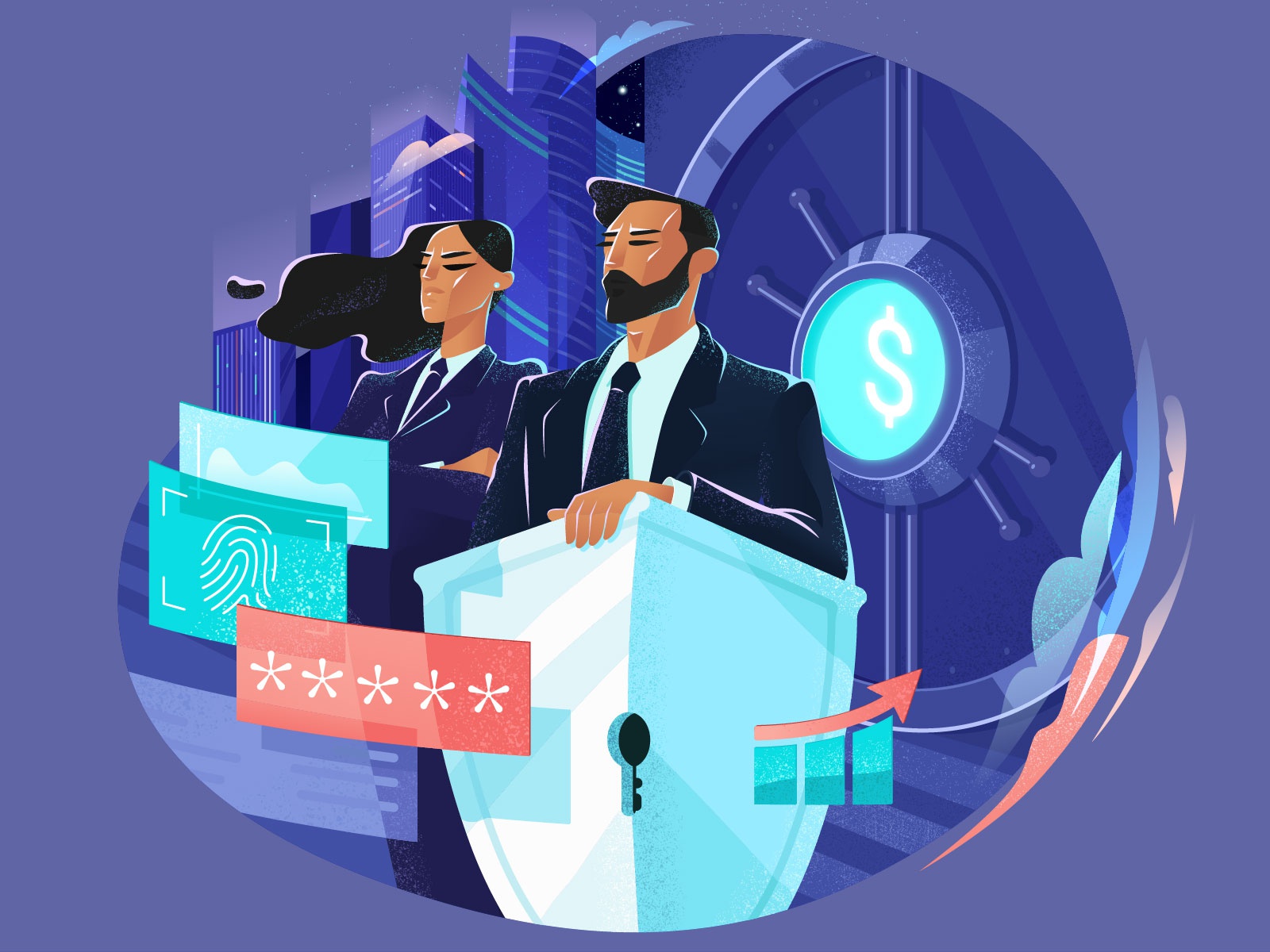 Financial Operations Security graphic digital art character illustrati.jpg