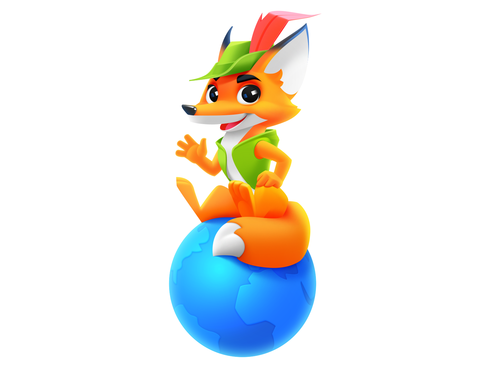 Fox Mascot Illustration logo design mascot character mascot design mas.png