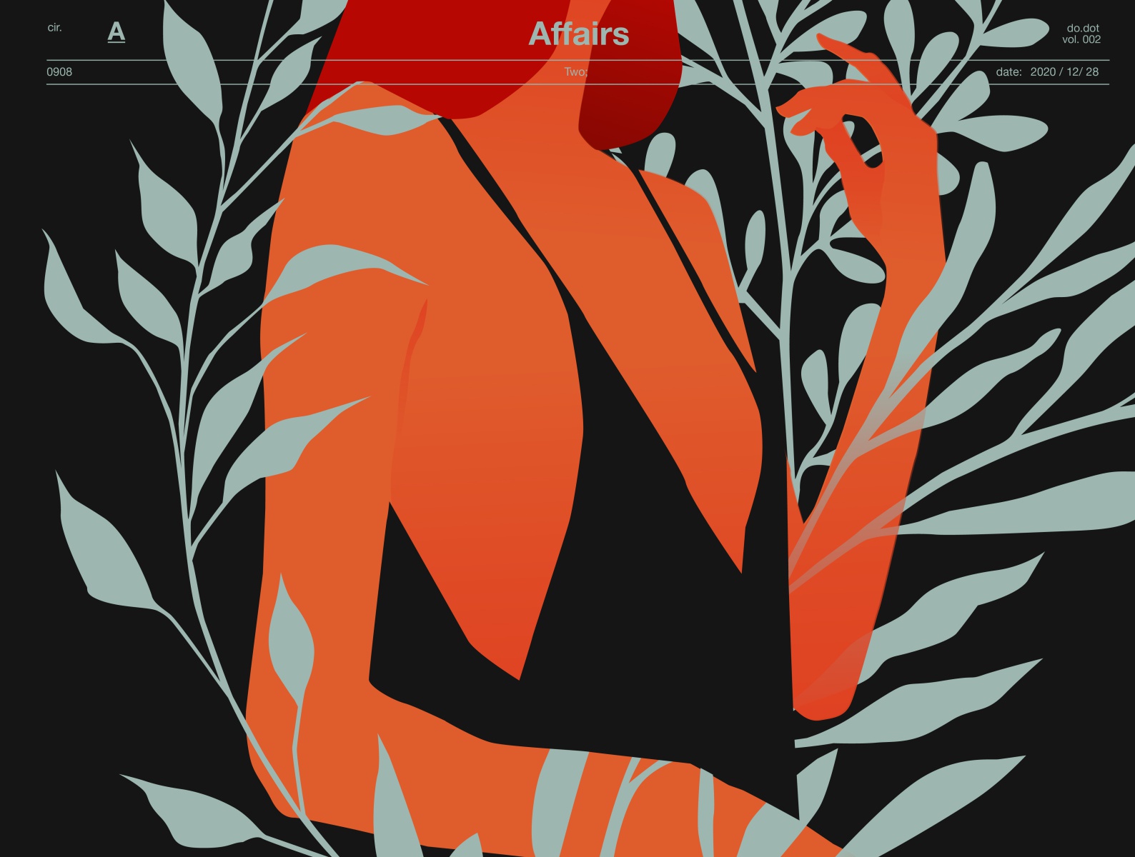 Affair; Two floral illustrations hand floral patterns floral women fig.jpg