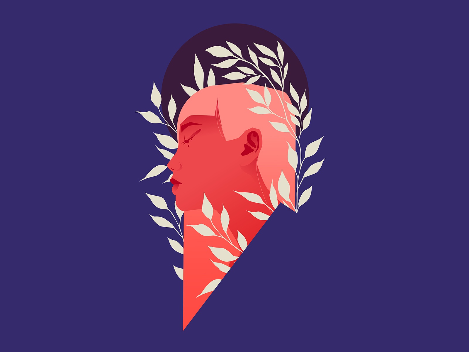 Creative tempo portrait illustration girl portrait portrait floral pat.jpg