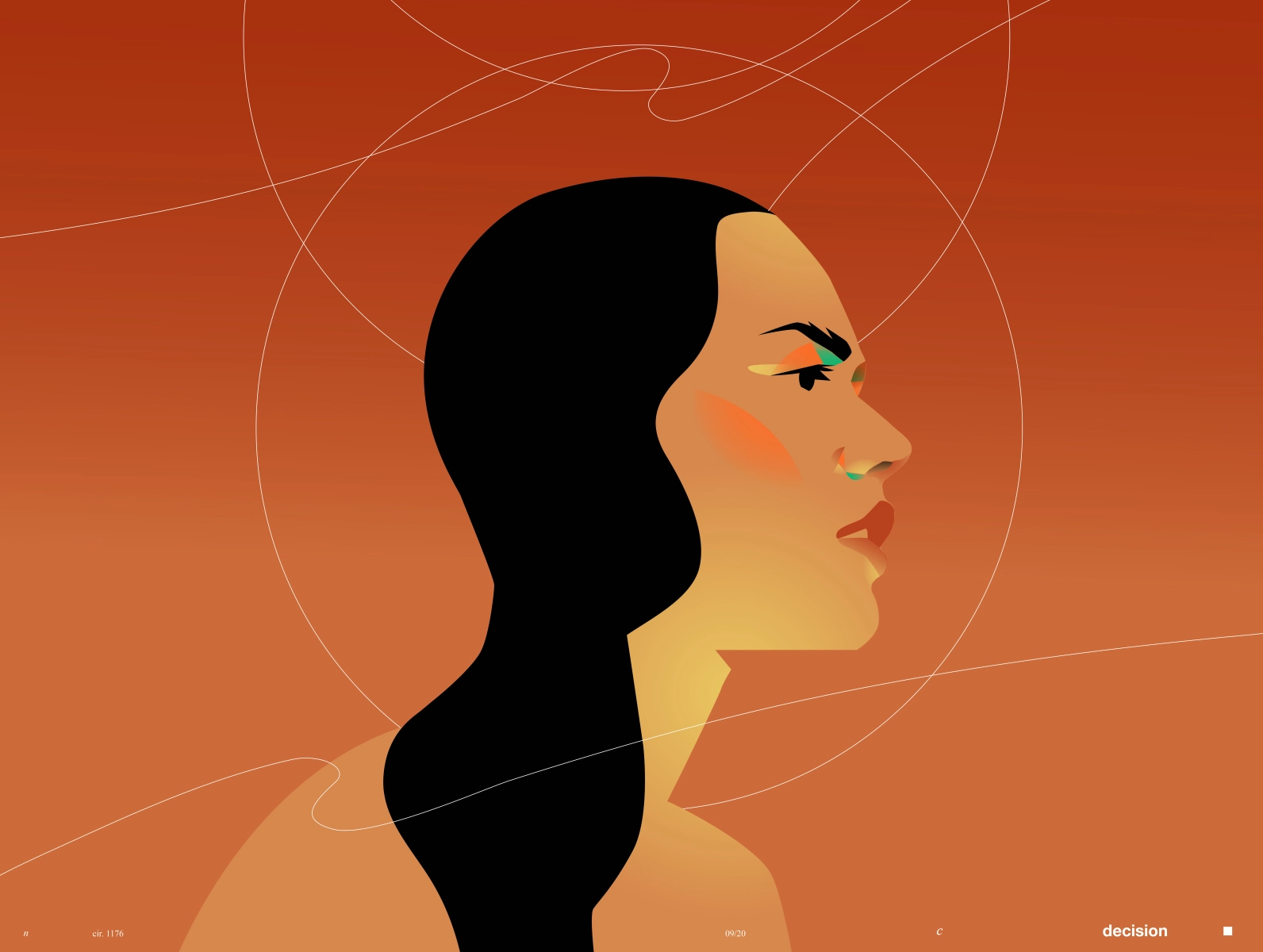 Daily swim girl portrait girl illustration vector portrait portrait ar.webp