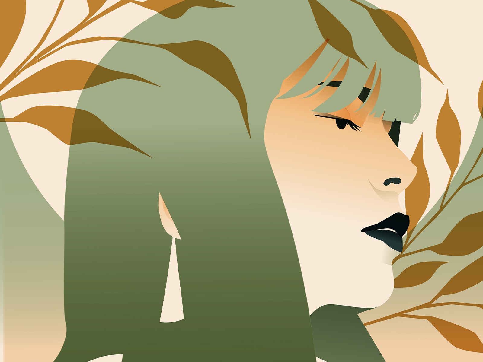 Feels like Autumn florals autumn girl illustration portrait illustrati.jpg