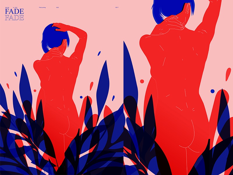 Figure figure floral background floral body grid fragment layout poste.jpg